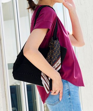 Tiaclasse アソートスカーフ Aグレージュ