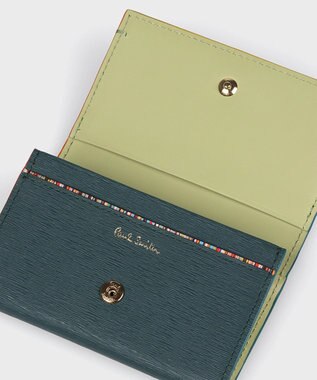 Paul Smith カラードエッジ 名刺入れ グリーン