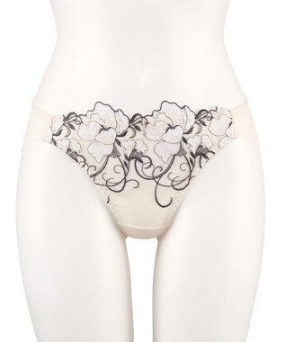 San-ai Resort（三愛水着楽園） 【SALE】エレガントコレクション2403バックレースショーツ 【northerly】 ホワイト