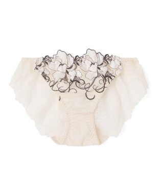 San-ai Resort（三愛水着楽園） 【SALE】エレガントコレクション2403バックレースショーツ 【northerly】 ホワイト