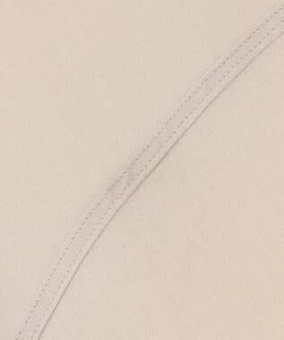 ICB 【洗える】キュームコアローン バンドカラーシャツ ライトオリーブ系