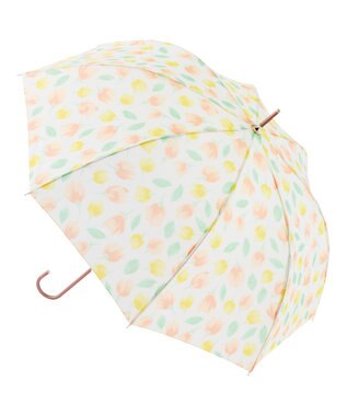 MOONBAT estaa 【耐風】長傘 チューリップフォレスト UV オレンジ