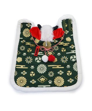 PET PARADISE ペットパラダイス 獅子舞 コート 中型犬 大型犬 緑