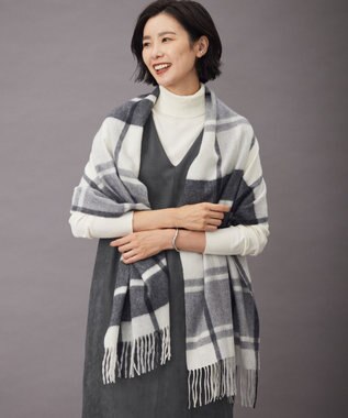 カシミヤチェック マフラー / J.PRESS LADIES | ファッション通販