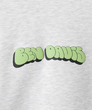 WEGO 【ユニセックス着用ITEM/MLサイズ展開/裏起毛】別注BENDAVISプランプロゴプルオーバー アッシュグレー