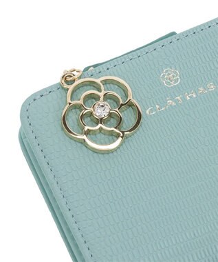 CLATHAS ペーシュ ミニ財布 ミント