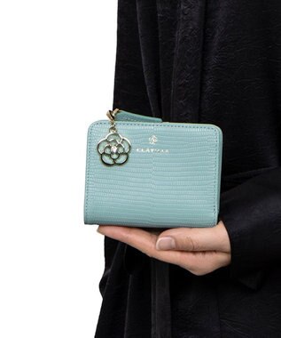 CLATHAS ペーシュ ミニ財布 ミント