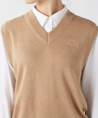 OP／FILA 【Kappa】スクールベスト ブラウン