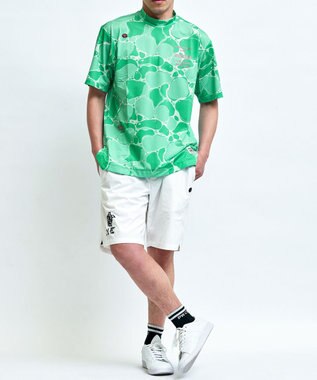 PW CIRCULUS 【MEN】TURTLE MOTIFショーツ ゴルフ ホワイト系