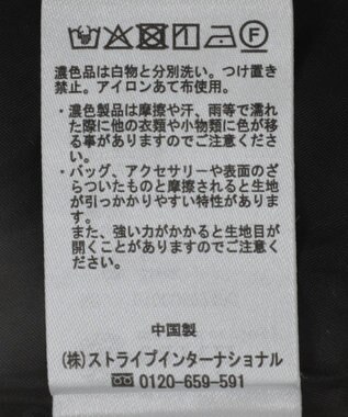 earth music&ecology バックリボンパフスリーブミニワンピース Black