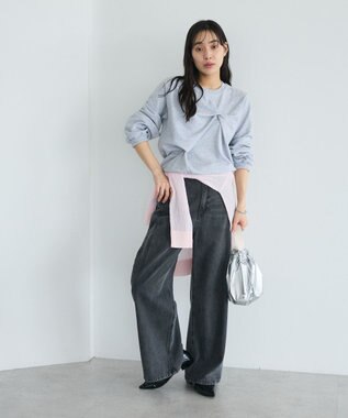 CRAFT STANDARD BOUTIQUE パレットドローストリングバッグ Silver