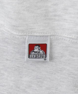 WEGO 【ユニセックス着用ITEM/MLサイズ展開/裏起毛】別注BENDAVISプランプロゴプルオーバー アッシュグレー