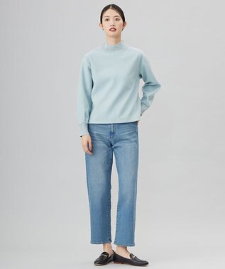 J.PRESS LADIES 【WEB限定カラーあり】ニードルパンチ カットソー 【WEB限定】ミント系