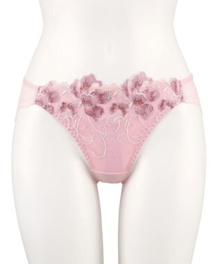 San-ai Resort（三愛水着楽園） 【SALE】エレガントコレクション2403バックレースショーツ 【northerly】 ピンク