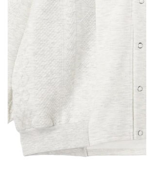 CRAFT STANDARD BOUTIQUE JQカット切り替えカーディガン2 Oatmeal