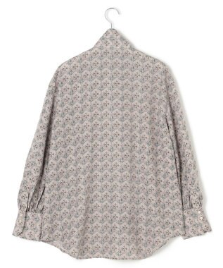 J.PRESS YORK STREET 【WOMEN】タイルプリント ボウタイブラウス ライトグレー系5