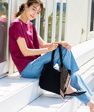 Tiaclasse アソートスカーフ Aグレージュ