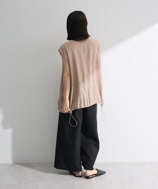 Green Parks シアーミリタリーベスト Black