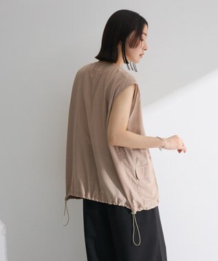 Green Parks シアーミリタリーベスト Black