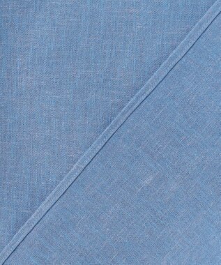 J.PRESS MEN 【HYBRID LINEN】ボタンダウンシャツ サックスブルー系