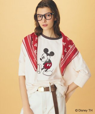  【ディズニー】ミッキーマウス／リンガードルマンＴシャツ