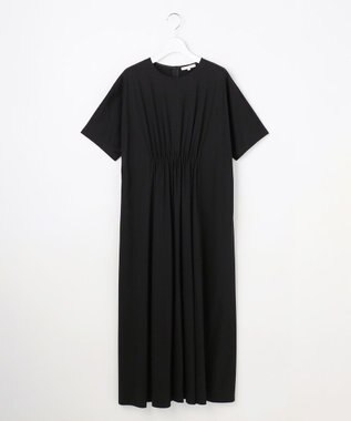 自由区 リラクシージャージー ドレス ブラック