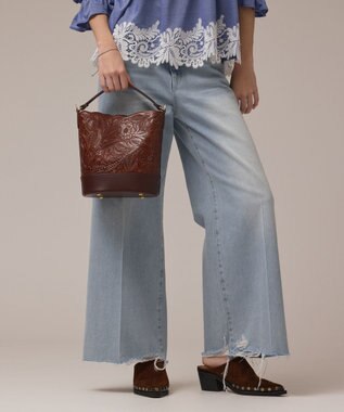 GRACE CONTINENTAL Mini Bucketbag タンブガッティ