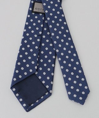 GOTAIRIKU 【日本製】西陣ネクタイ_ネイビー×サックス系 ネイビー系8