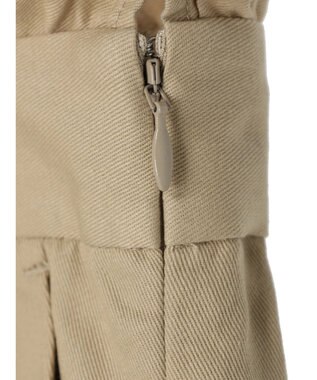 earth music&ecology フリルキュロットパンツ Camel