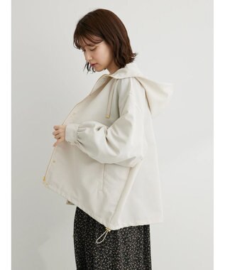 Green Parks ・ＥＬＥＮＣＡＲＥ　ＤＵＥ　ワイドマウンテンパーカー Ivory