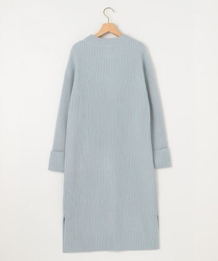 組曲 バルキーニット ワンピース サックスブルー系