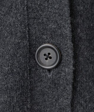 23区 S 【R(アール)】ウールカシミヤ Vネックカーディガン グレー系