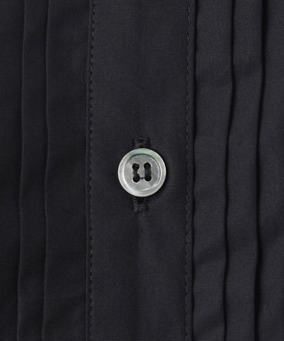 23区 L 【エステータ】ロイヤルウールボイル シャツ ブラック系