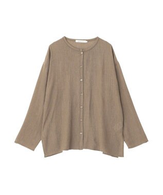 AMERICAN HOLIC 楊柳シアーブラウス Mocha