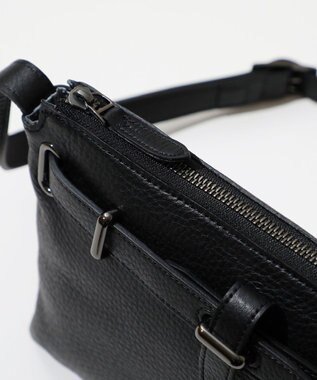 JOSEPH HOMME 【LEON 掲載】＜JOSEPH HOMME別注＞PELLE MORBIDA / サコッシュ ブラック系