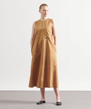 JOSEPH ビッグストライプ　ドレス Beige