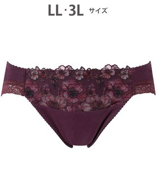 Wing ショーツ KB2060とペア 綿混素材（身生地部） やさしいはきごこち ナチュラルアップブラ はきこみ丈あさめ KF3360 ウイング／ワコール