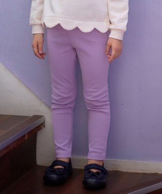 ANY KIDS 【WEB限定】7days デイリー ネコ パンツ ラベンダー