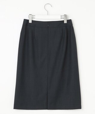 J.PRESS LADIES L 【セットアップ対応】BAHARIYE スカート ネイビーピンヘッド系