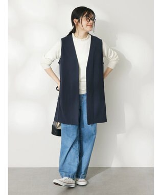 CRAFT STANDARD BOUTIQUE エリシャーリングニットプルオーバー White