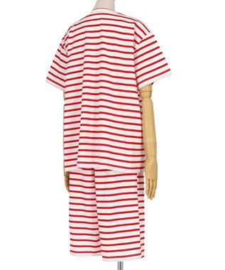 une nana cool 綿100％フレンチボーダー 半袖パジャマ RE