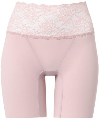 Wing 補整ショーツ おなか・ヒップ・太ももをととのえる ほどよいサポート力 吸汗速乾性(身生地部) 【ナチュラルアップパンツ】 はきこみ丈ふかめ KJ4231 ウイング／ワコール ピンク