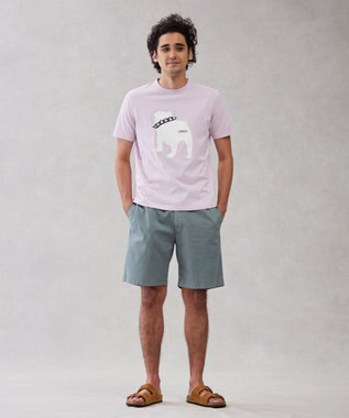 J.PRESS MEN カジュアルデイリーショーツ スモーキーグリーン系