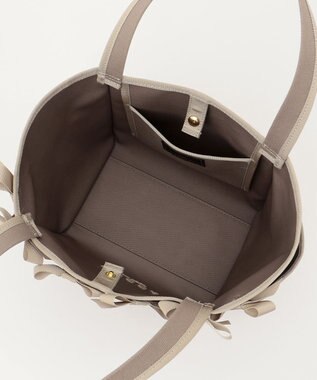 TOCCA OCTUPLE RIBBON TOTE M トートバッグ M ライトグレー系
