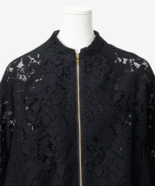 23区 S 【エステータ/Precious掲載】ヴィンテージコードレース ブルゾン ブラック系