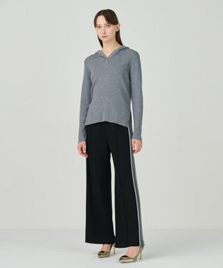 GRACE CONTINENTAL ウールジャージトラックパンツ