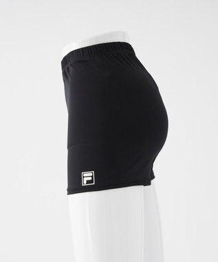 FILA GOLF／marie claire 【FILA GOLF】ショートレギンス ブラック