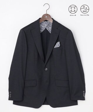 JOSEPH ABBOUD 【キングサイズ・通気性/清涼/軽量/ストレッチ】クールピケストレッチジャケット