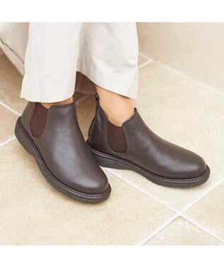 ing <ing>【サスティナブル】【2WAY】【3E】サイドゴアブーツ