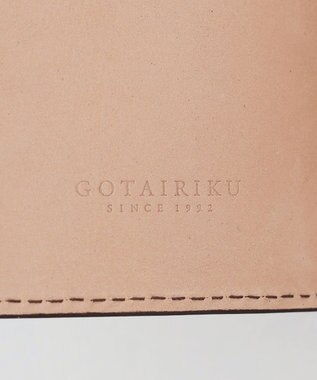 GOTAIRIKU 【希少コードバン】マネークリップ ダークブラウン系